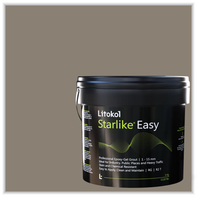 Tile Doctor Starlike Easy Two-Part Epoxy Grout & Tile Adhesive in 8 Colors, 5.5 lb, Indoor/Outdoor for Shower, Pool, Bathroom, Kitchen & Sauna