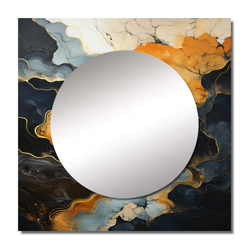 Art mural miroir de salon Fradley, 29 po x 29 po