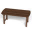  Table de salle à manger rectangulaire en PEHD pour l'extérieur avec trou pour parasol-1557793105