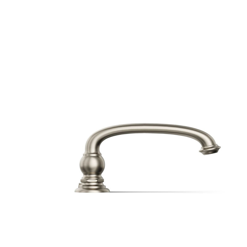 Artifacts® Deck-Mount Bath Spout with Arc Design, Vibrant Brushed Nickel