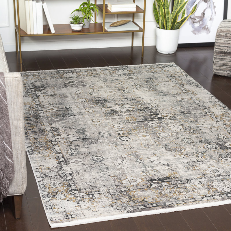 Tapis taupe Radtke, Rectangle 9 pi 6 po x 13 pi