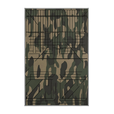 Camouflage Vertex Rug