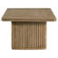 Table basse de style organique avec base sculpturale