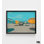 Impression de photographie de plage tropicale, décor d'été rétro encadré, art mural d'été à l'extérieur, impression de décor de plage, cadeau d'amant de plage, art mural encadré