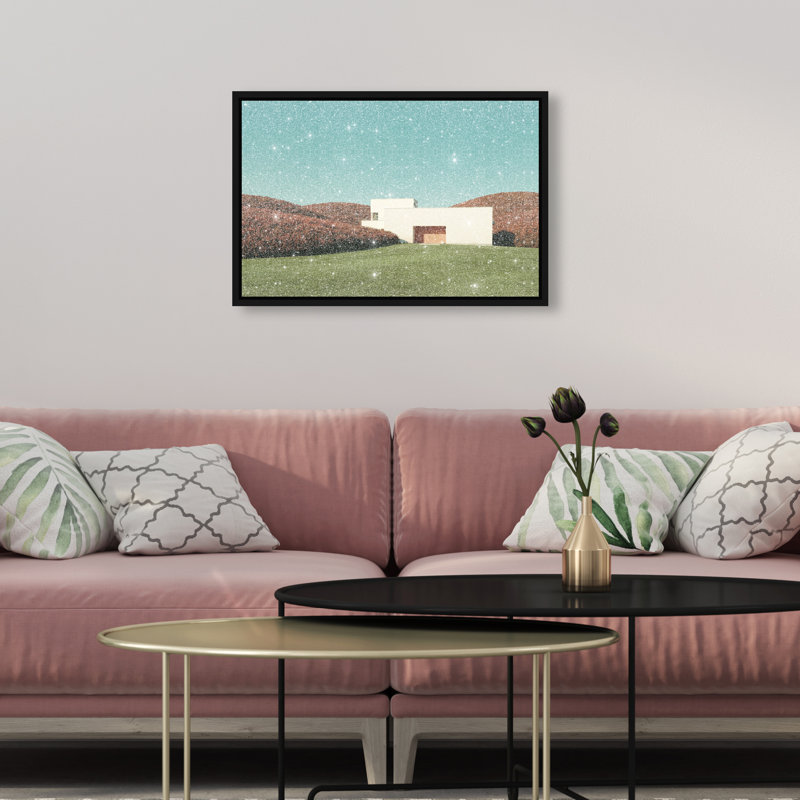 Surreal Architecture Print by Oliver Gal, 16"H x 11"W, Black Floater Frame