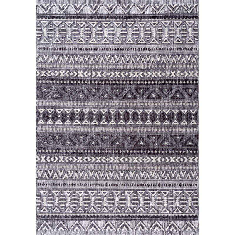 United Weavers Chelsea Lutz gris, Rectangle 7 pi 10 po x 10 pi 6 po