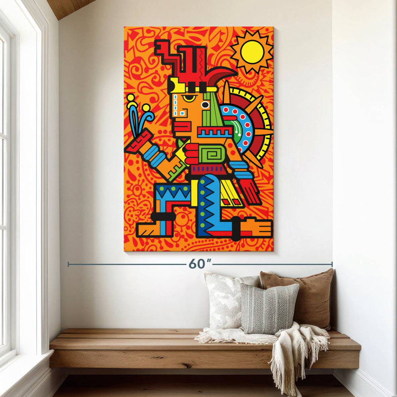Leisha Aztec II, 51" H x 34" W