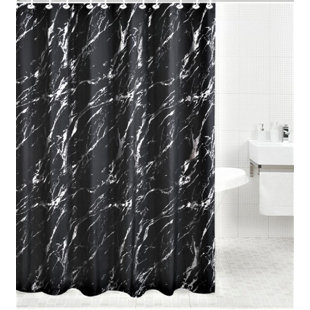 Ensemble de rideaux de douche, Rideau de douche moderne abstrait pour la  décoration de la salle de bain, Rideau de douche standard de luxe pour  baignoire, douche en tissu lavable imperméable C
