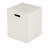16X20 Inch Tank Holder/Side Table, White