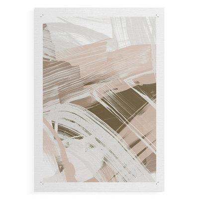 Earthtone Swipe I - Impression sur toile seulement - NON-CADRE