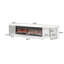Meuble télé 70,9 po Modern White-1178495621