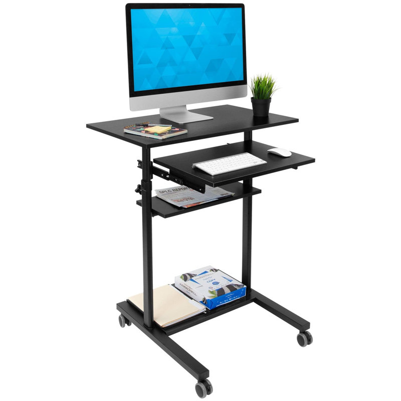 Adjustable Metal Base Standing Desk