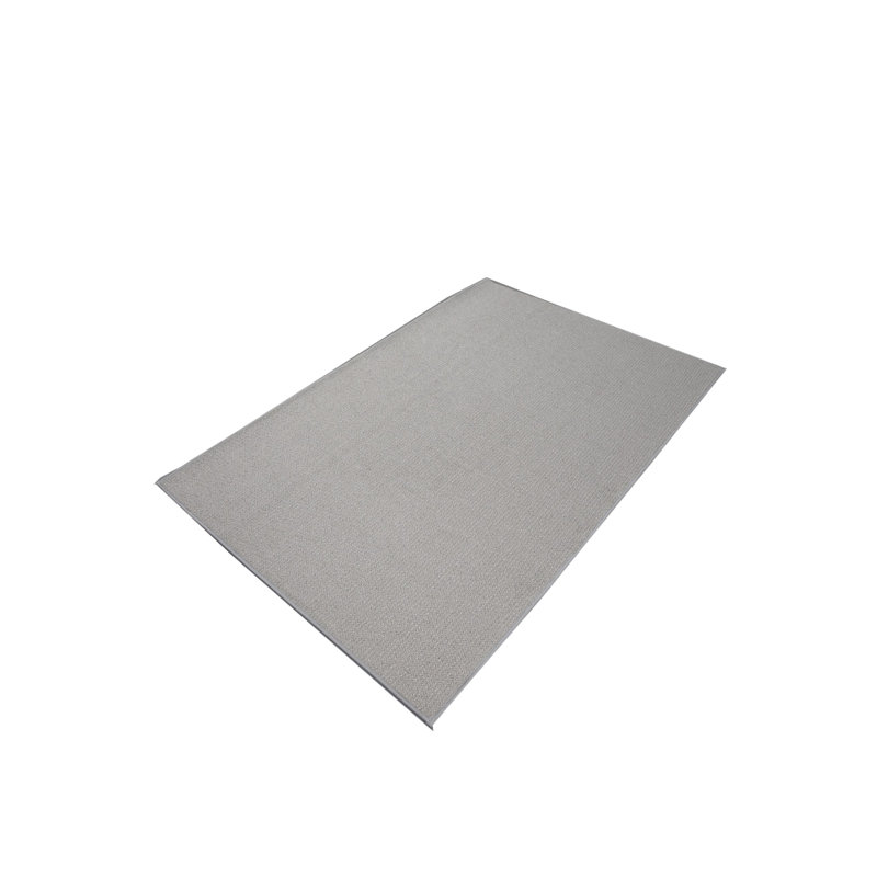 Iconic Indoor/Outdoor Rug - Gray, Rectangle 4' x 5'