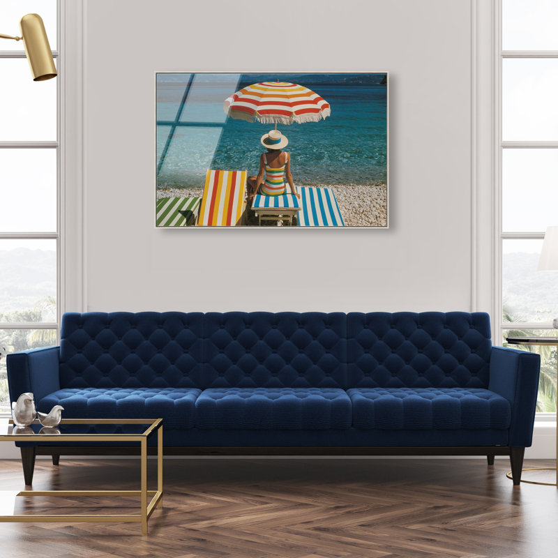 Waterfront Hue High-Gloss Acrylic Glass Wall Art Landscape & Nature Print by Oliver Gal, Ready to Hang, 15 x 10, 55"H x 37"W