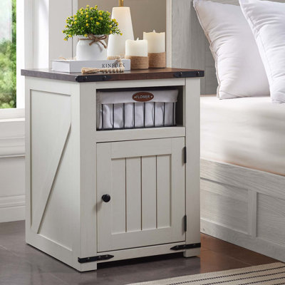 Xailey End Table and Built-In Outlets