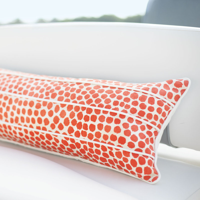 Outdoor Lumbar Indoor/Outdoor Pillow Cover & Insert