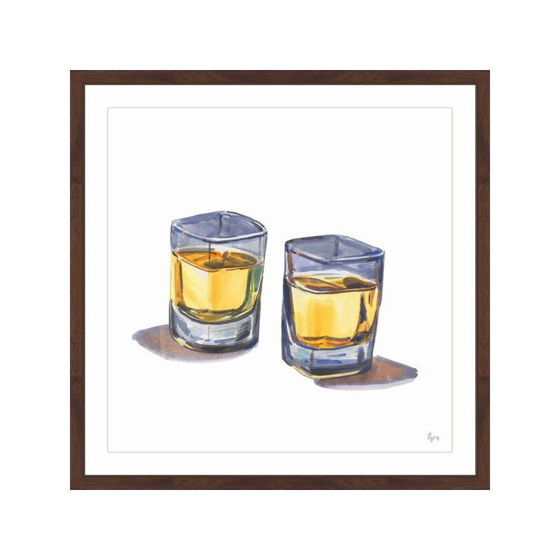 Eyre Tarney - Single Picture Frame Painting, 41cm H x 41cm W x 3.8cm D