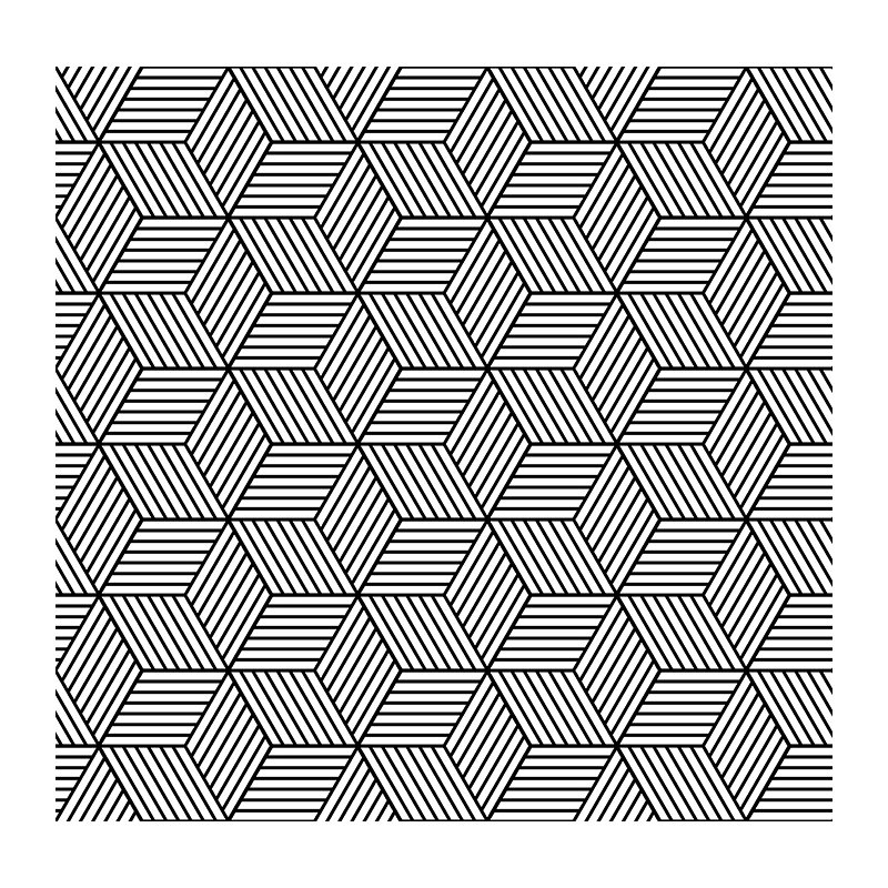 Bence Matte Peel & Stick Mural, 250 x 250cm