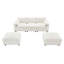 Canapé modulaire 86,5 po Chenille-1153415240