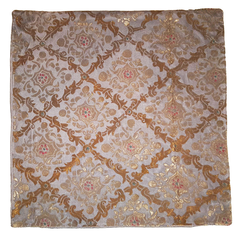 Shah Jhahan II Velvet Rectangular Pillow Cover, 19" x 32"