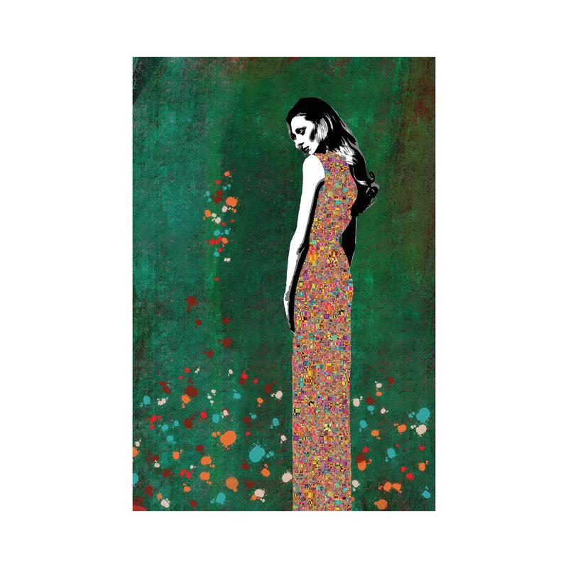 Here Is Where Everything Starts by Jose Cacho - Painting on Canvas, Wrapped Canvas, 20.32 cm H x 30.48 cm W