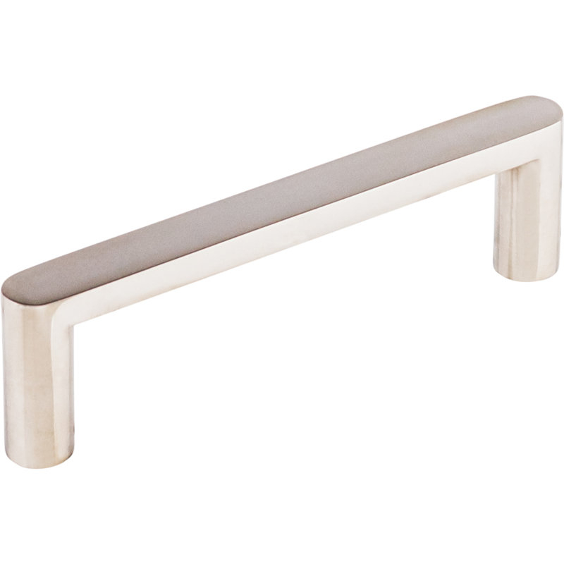 Latham Bar Pull, Polished Stainless Steel, 3 3/4" Center to Center