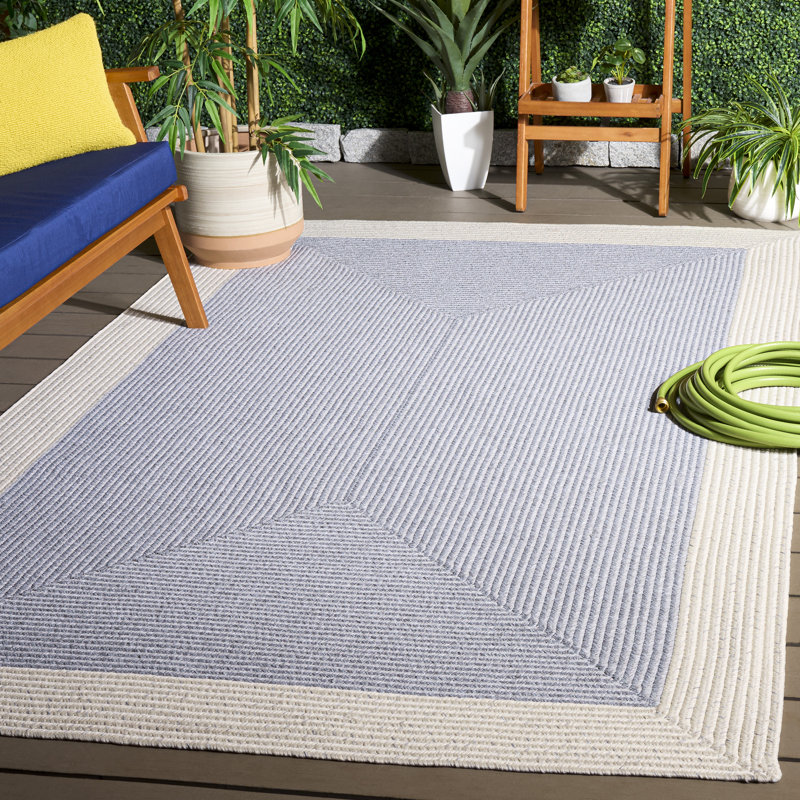Braided 281 Hand Woven Performance Machine Washable No Pattern Rug, Rectangle 5' x 8'