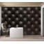 Murale pelez et collez - Cuir noir avec diamants-1563921414