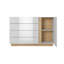 Janelisse 139 cm W Chest of 4 Drawers-396883109