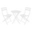 Biehle 2 - Person Patio Dining Set Round Table-360772238
