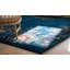 Antique Oversized Art Deco Chinese Floral Knotted Rug