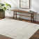 Ashmun Machine Woven Polyester Area Rug in Cream/Tan