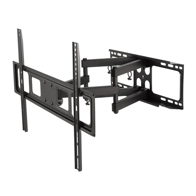 Support mural articulé de qualité supérieure pour écrans de 37 po à 92 po - pivotant, inclinable et extensible, supporte jusqu'à 88 lb, compatible VESA