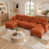 Orange Chenille est en rupture de stock