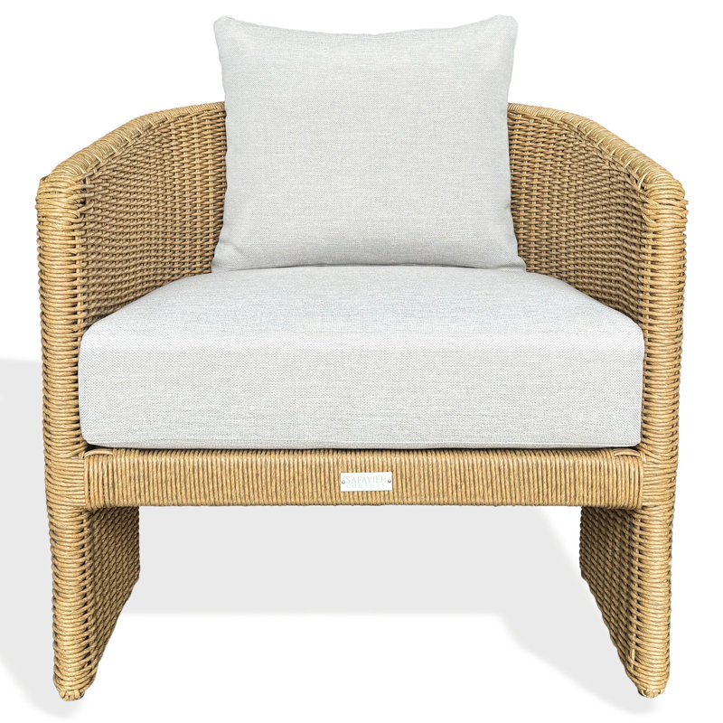 Chaise de patio Donya Wicler