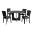 Quain 5-Piece Round Dining Table Set