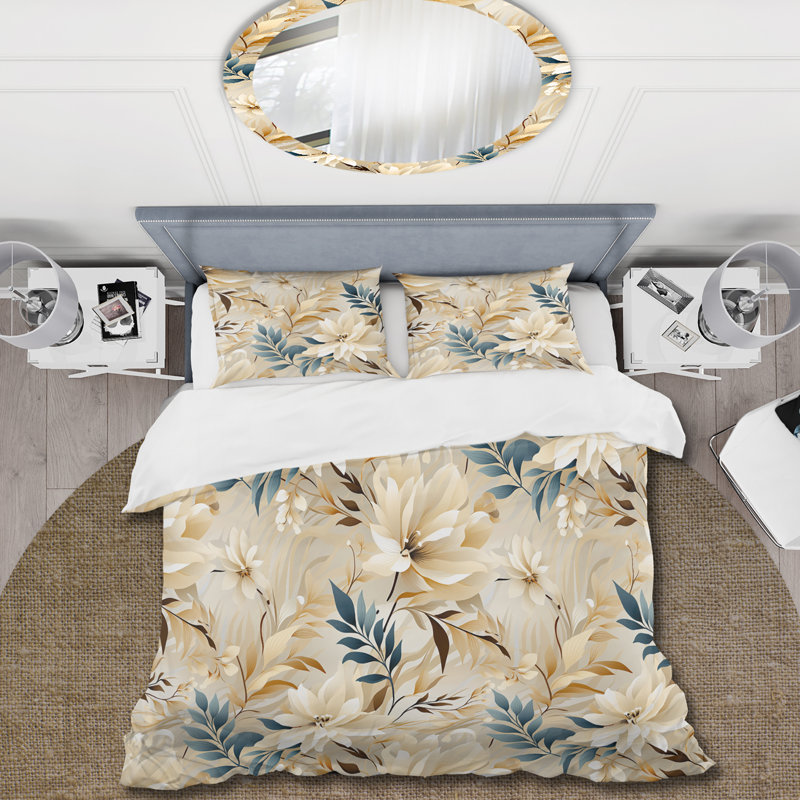 Ensemble de housse de couette Driftwood Dreams, Housse de couette pour grand lit et 2 taies décor