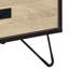 Table Pencader avec pieds en métal