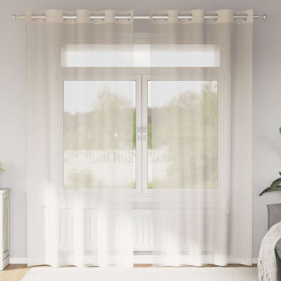 Fabric Room Darkening No Curtain Header Type Sliding Panel Pair