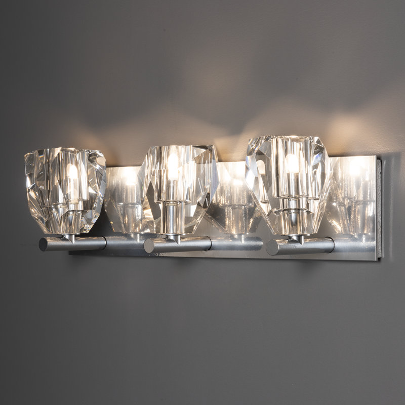 Gatsby 3 - Light Dimmable Vanity Light, Sterling