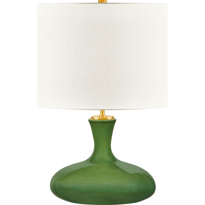 Amber 21 Table Lamp, Green