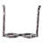 Stone Eyeglasses Shaped Decorative Object With Sculptural Design-1651761092