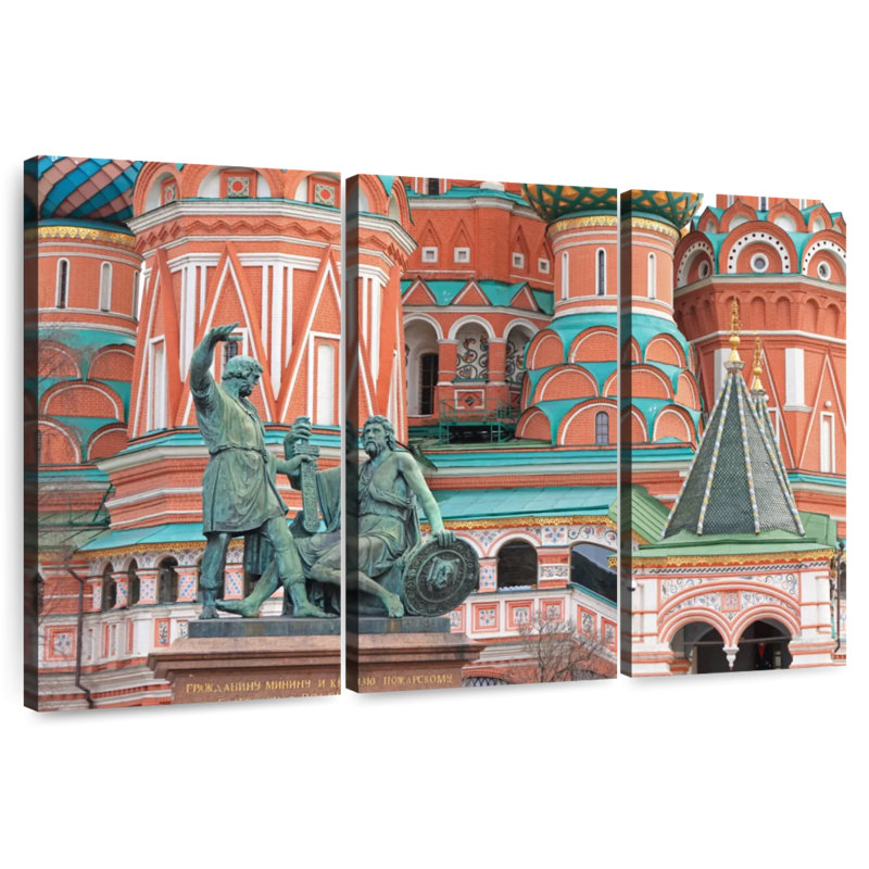 Cathedral Of Saint Basil, 24" H x 38" W