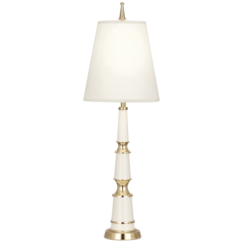Versaille Buffet Table Lamp, Lily/Matte Gold Lining, Lily/Modern Brass