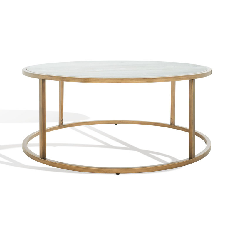 Table basse ronde en marbre Aughnaholle