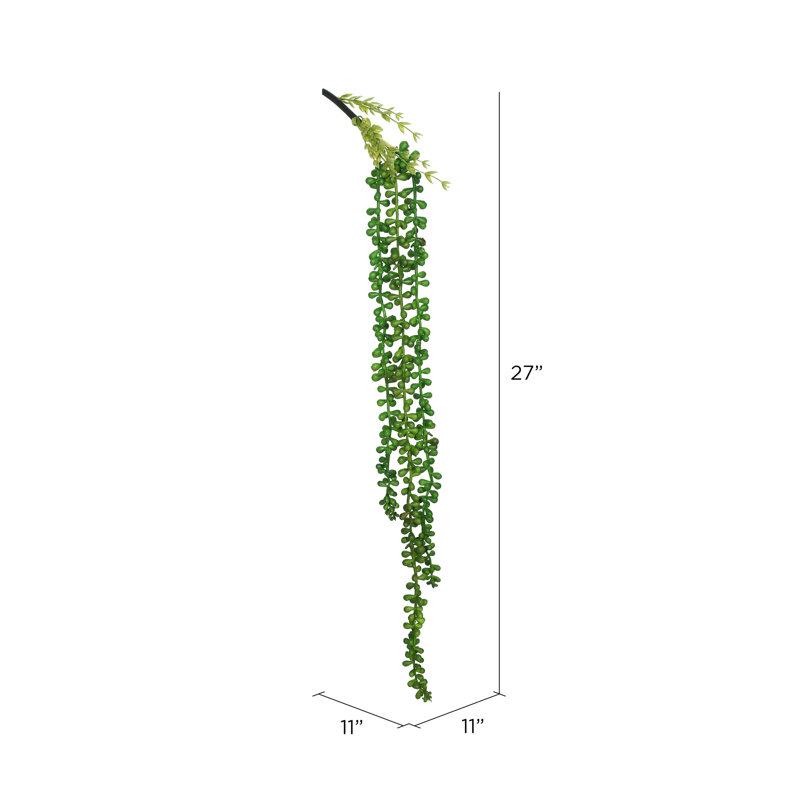 Lush Greenery Silk & Plastic Succulent Tabletop Centerpiece - 11x7x5"