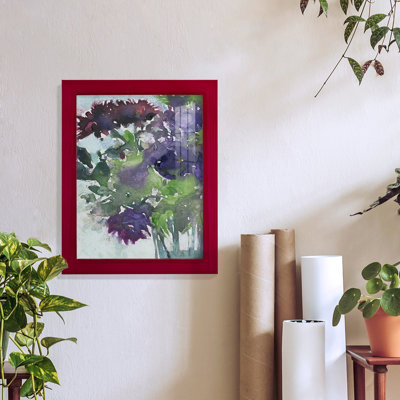 «Florus Garden Wild Things I», impression encadrée sur papier