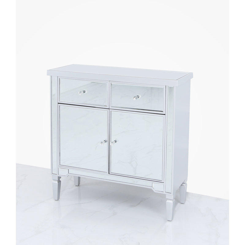 Aventurine 90cm Sideboard, Silver
