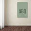 Vidur «ABQ ATC», art textuel sur toile tendue-22068456