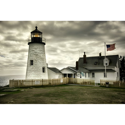 " The Light At Pemaquid Point Lighthouse "